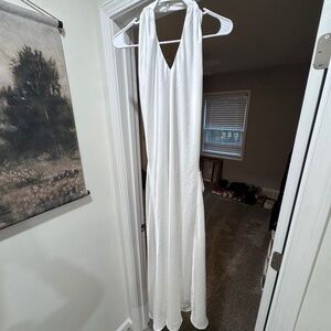 Show Me Your MuMu Jasmine Halter Midi Dress